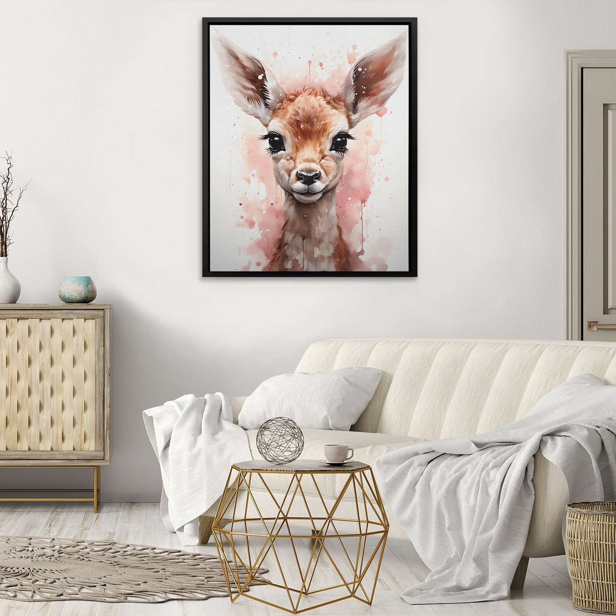 Pink Prancer - Luxury Wall Art