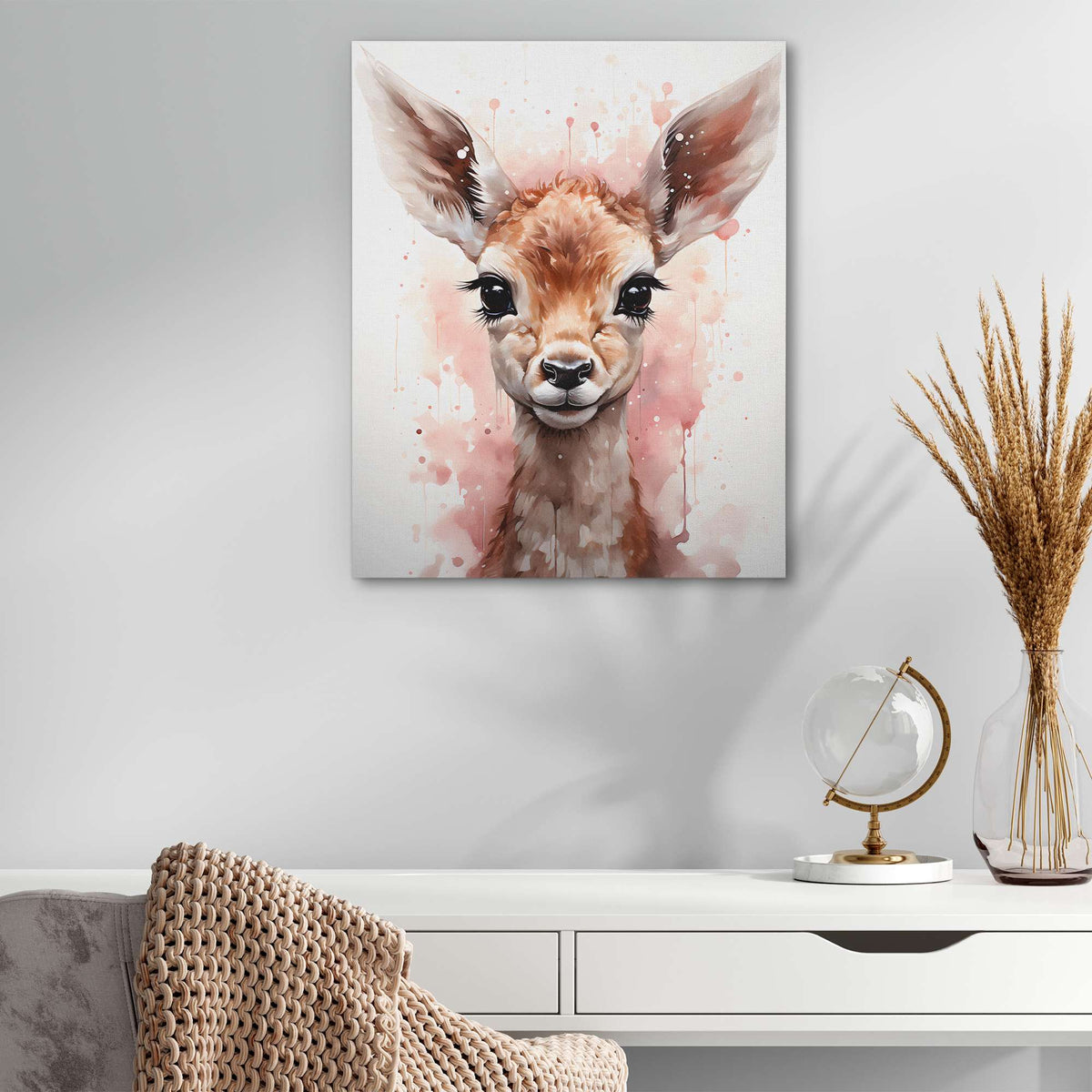 Pink Prancer - Luxury Wall Art