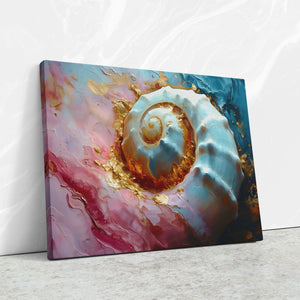 Pink Seashell - Luxury Wall Art