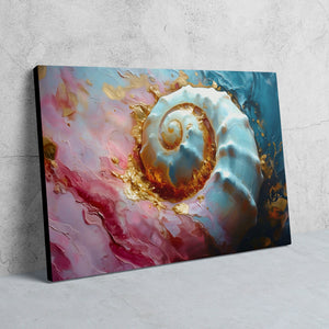 Pink Seashell - Luxury Wall Art