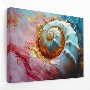 Pink Seashell - Luxury Wall Art