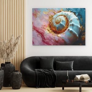 Pink Seashell - Luxury Wall Art