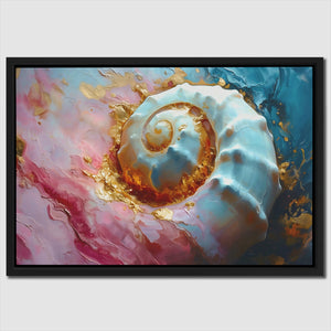 Pink Seashell - Luxury Wall Art