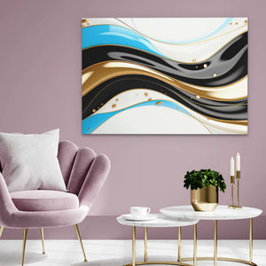 Platinum Glow - Luxury Wall Art