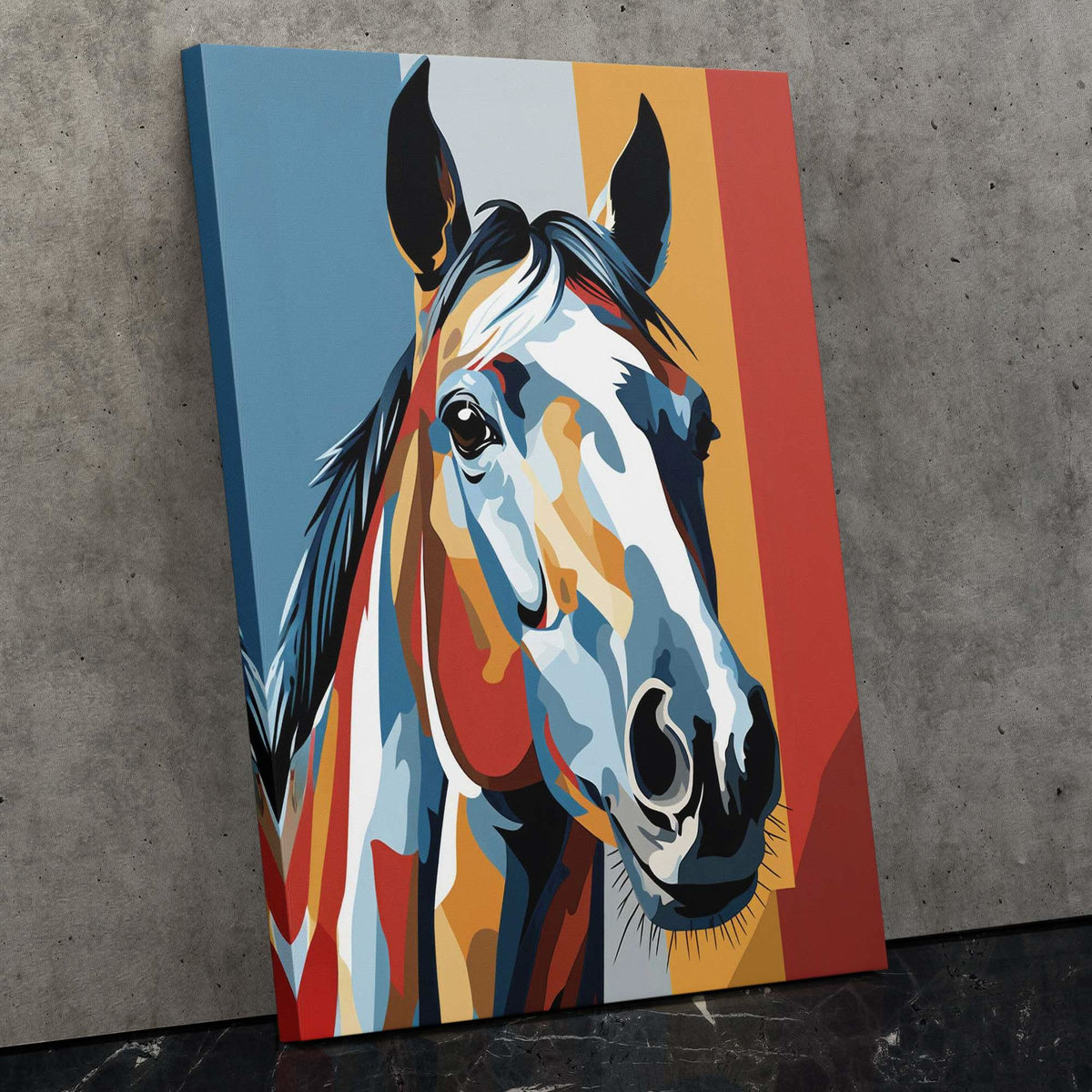 Pop Art Horse - Luxury Wall Art