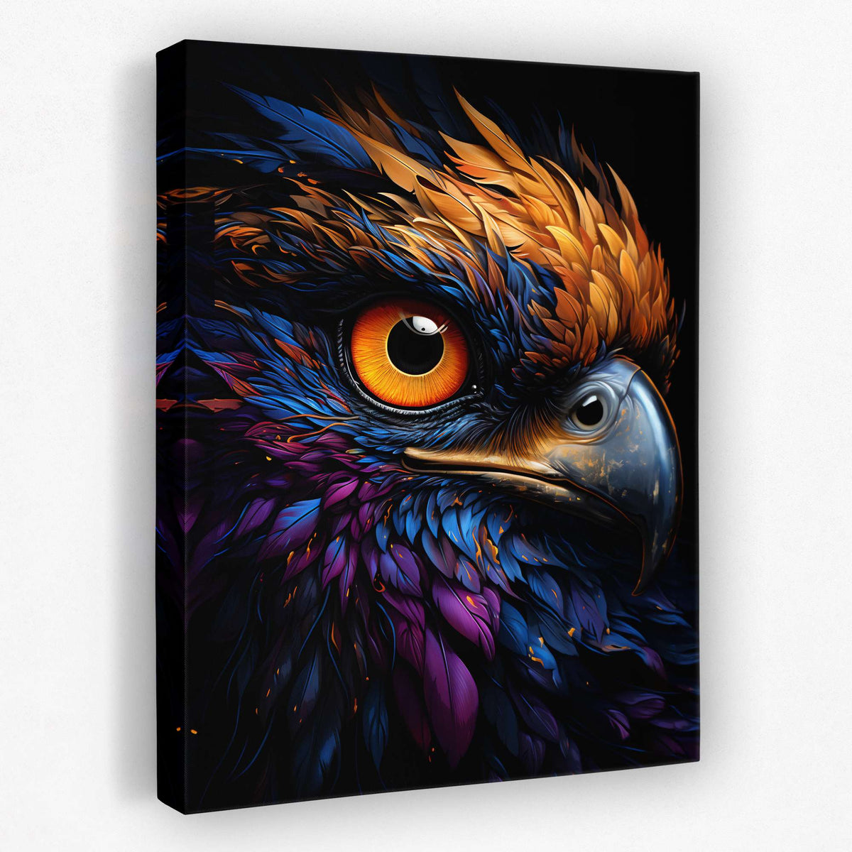 Prismatic Falcon - Luxury Wall Art