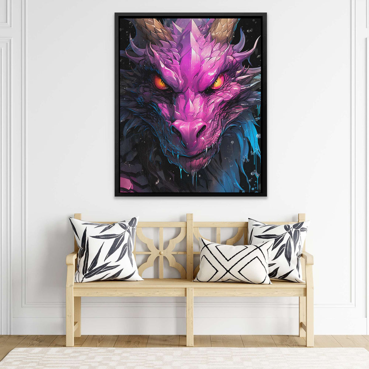 Purple Dragon - Luxury Wall Art