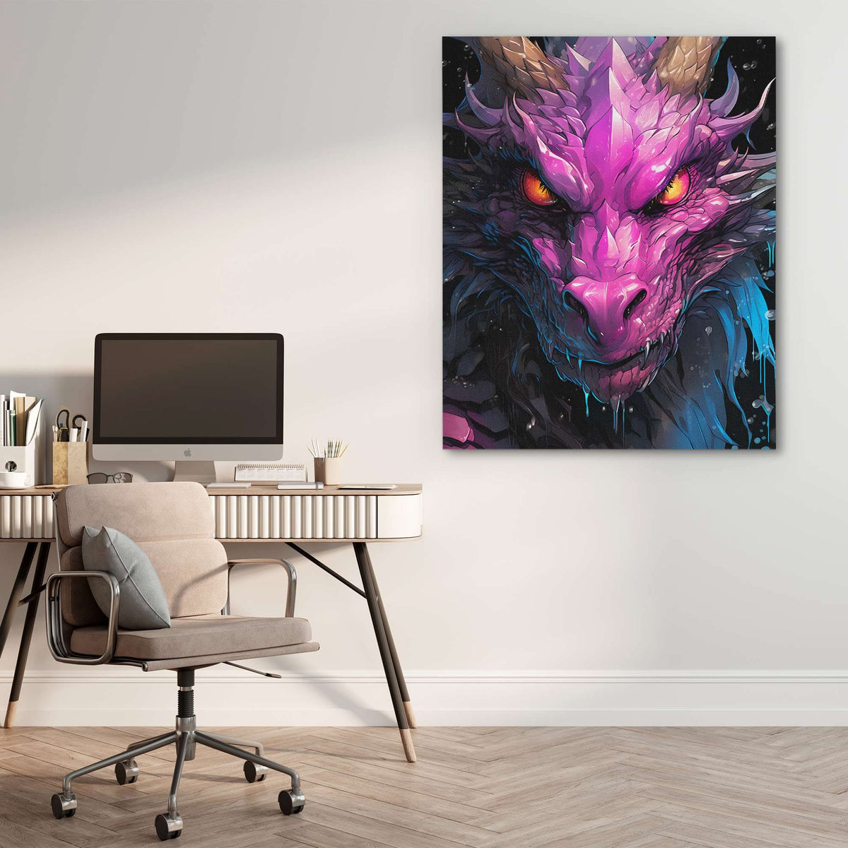 Purple Dragon - Luxury Wall Art