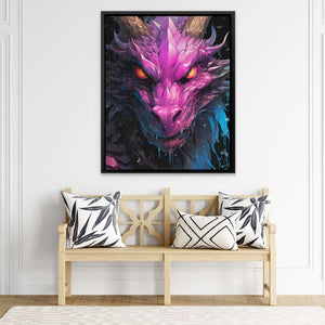Purple Dragon - Luxury Wall Art