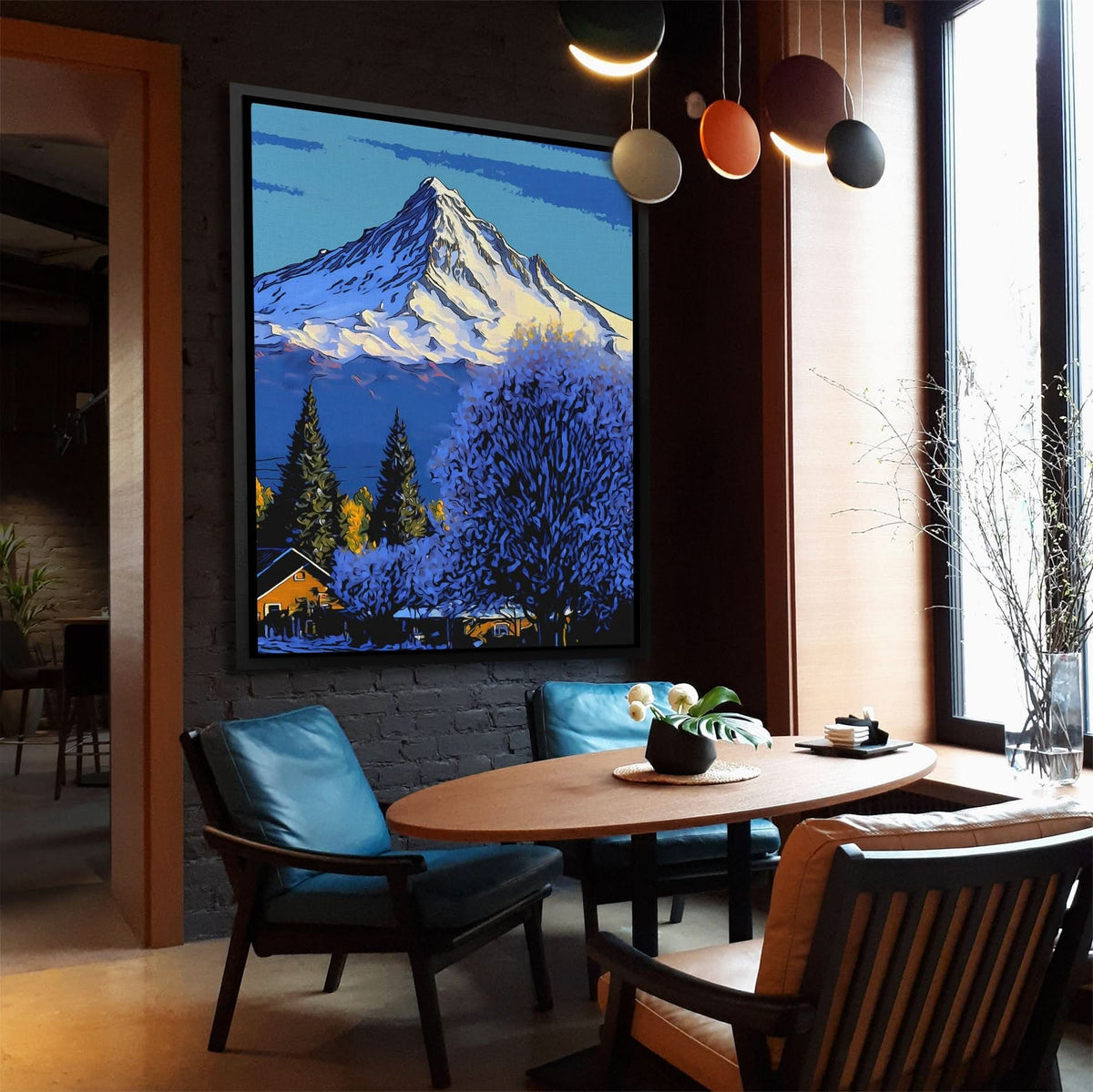 Purple Mt. Hood - Luxury Wall Art