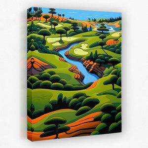 Putting Paradise - Luxury Wall Art