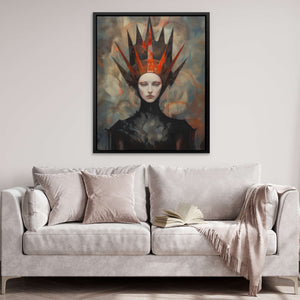 Queen's Mirage - Luxury Wall Art