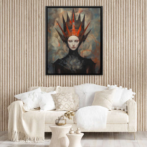 Queen's Mirage - Luxury Wall Art
