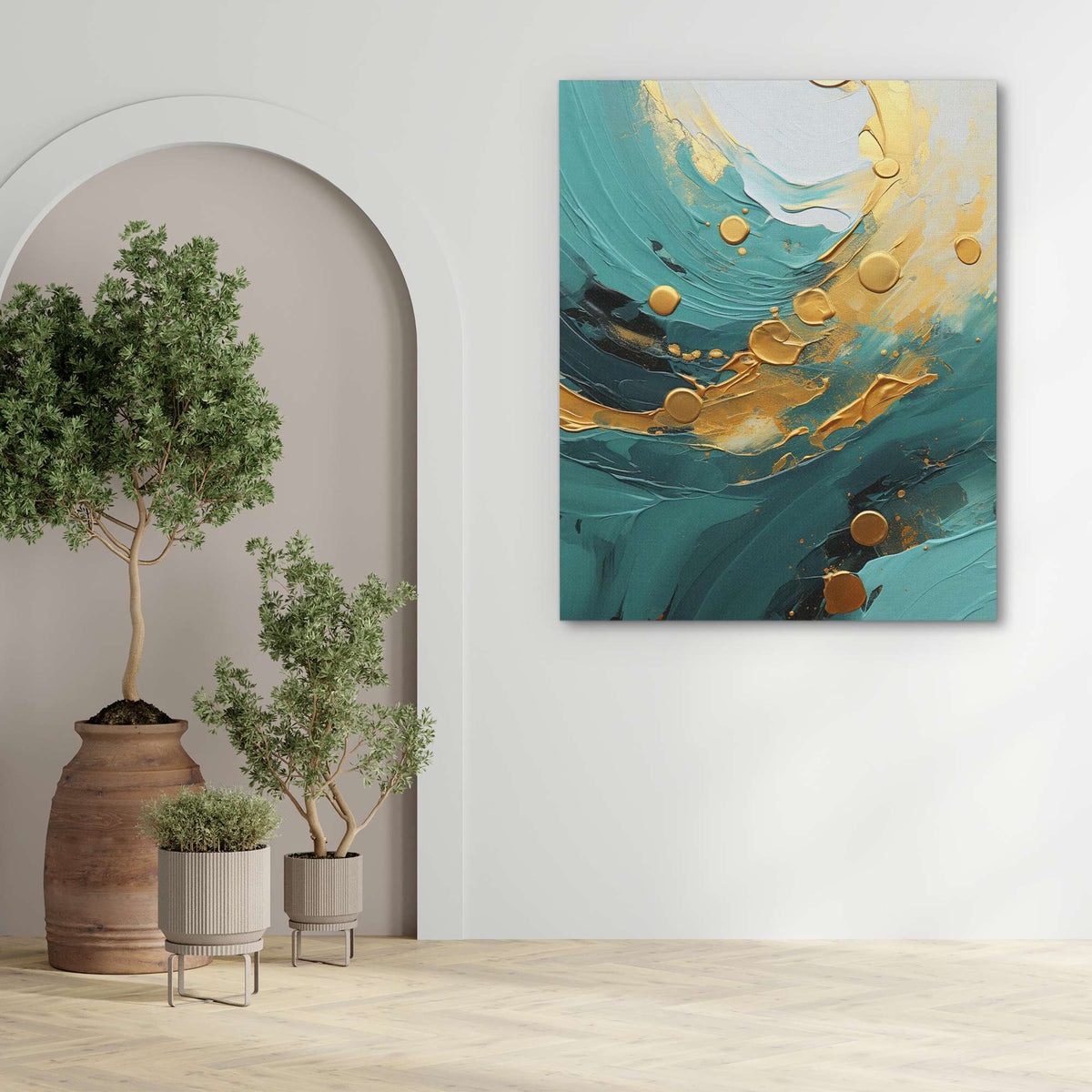 Radiant Aurora - Luxury Wall Art