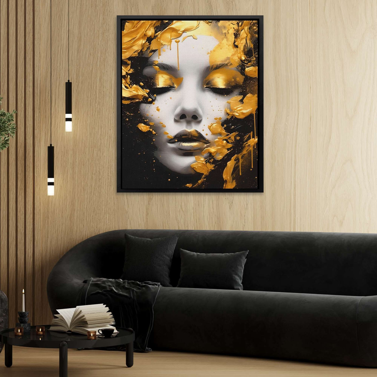 Radiant Intrigue - Luxury Wall Art