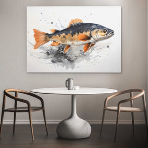 Radiant Salmon - Luxury Wall Art