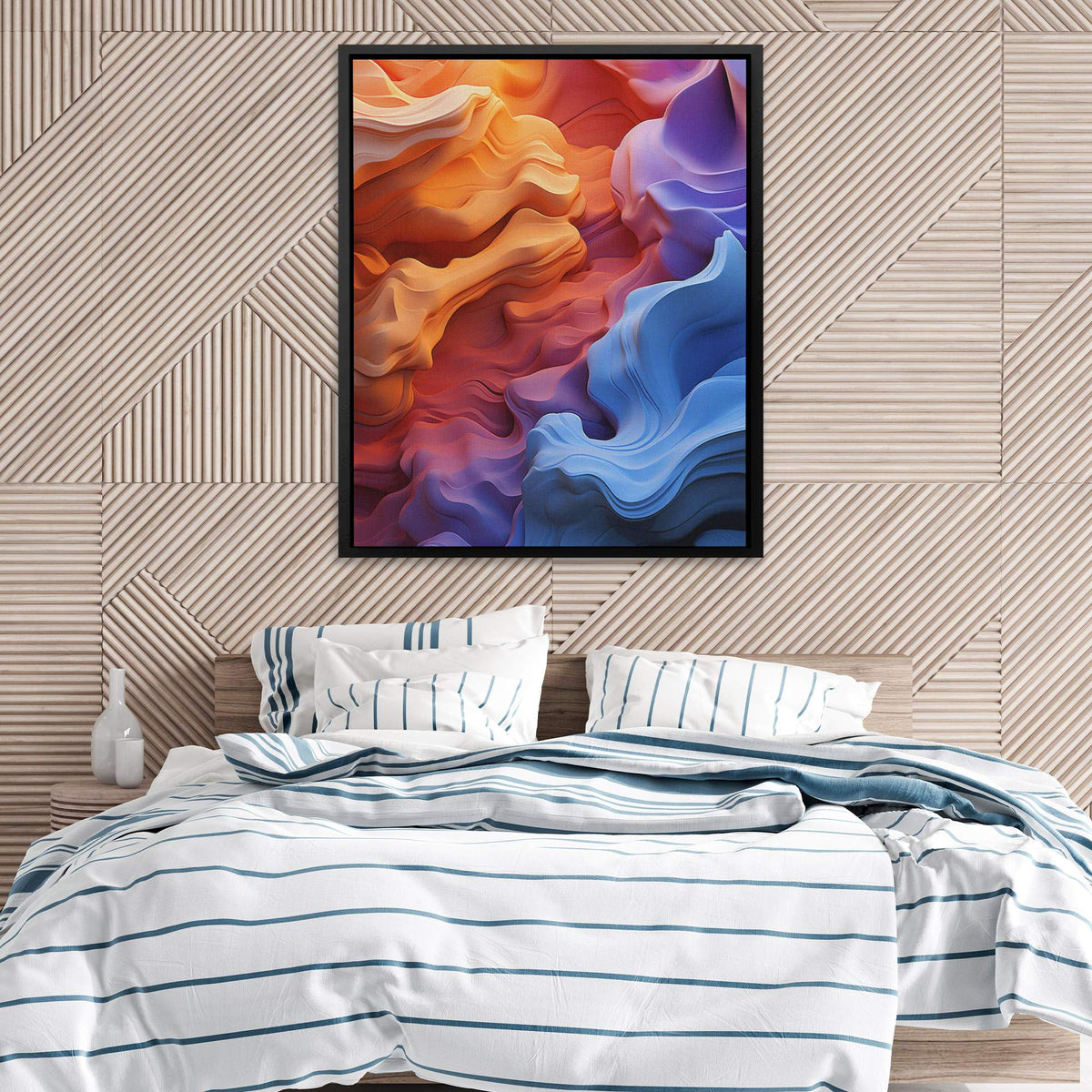 Rainbow Clay - Luxury Wall Art