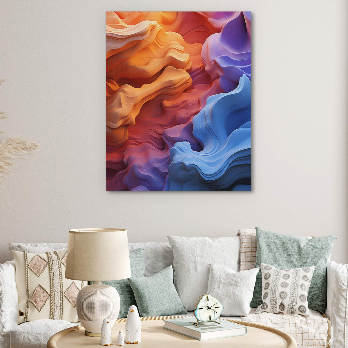 Rainbow Clay - Luxury Wall Art