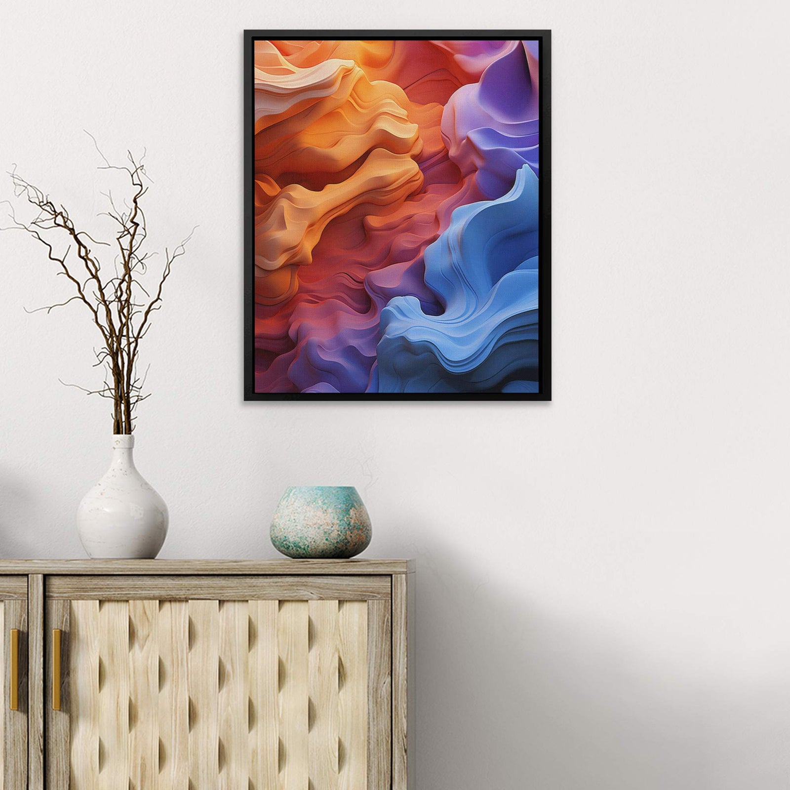 Rainbow Clay - Luxury Wall Art