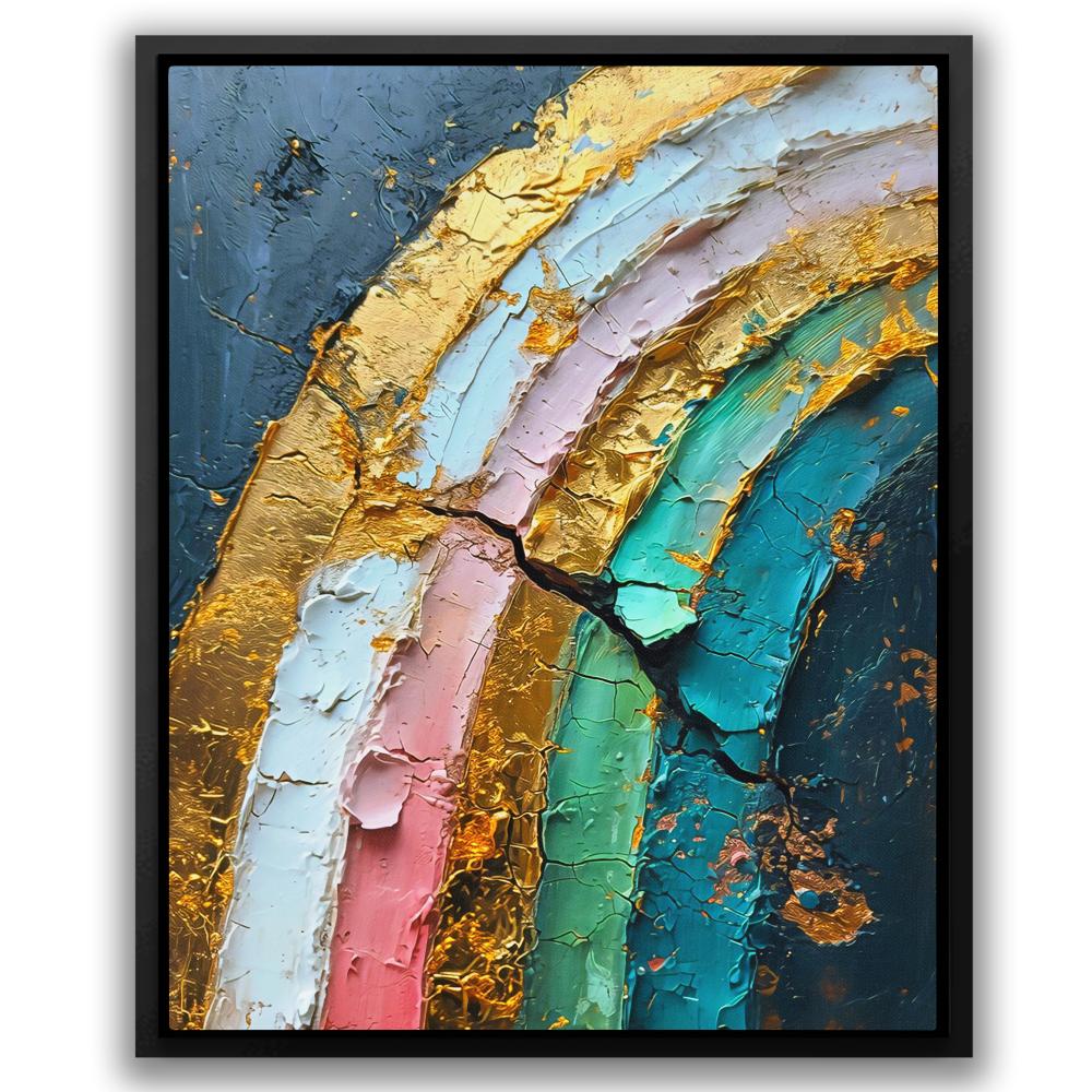 Rainbow Pastels - Luxury Wall Art