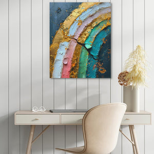 Rainbow Pastels - Luxury Wall Art