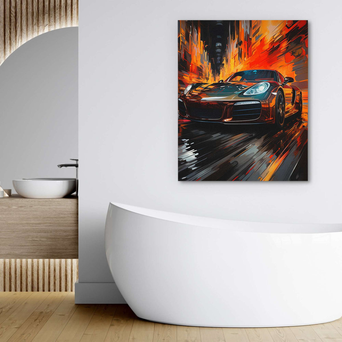 Red Lights - Luxury Wall Art