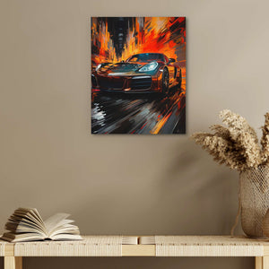 Red Lights - Luxury Wall Art