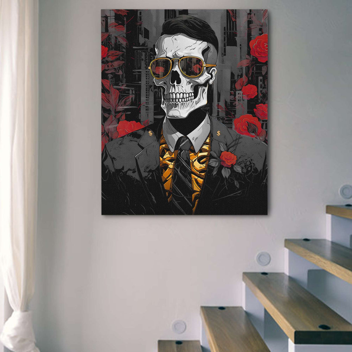 Red Rose King - Luxury Wall Art