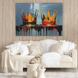 Regal Crowns - Luxury Wall Art
