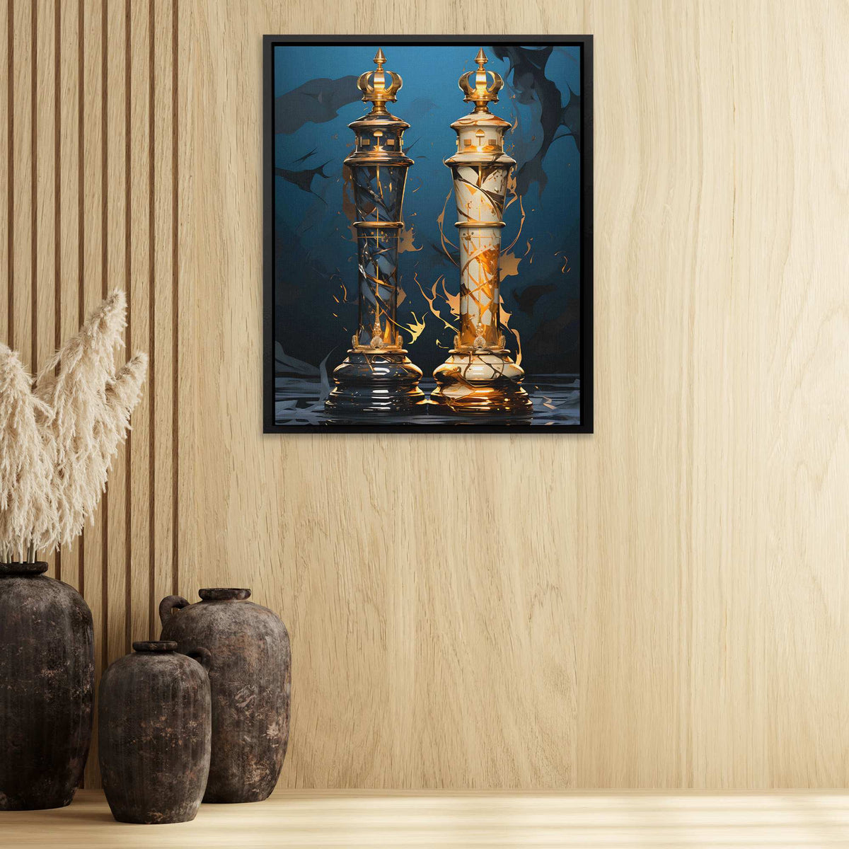 Regal Duality - Luxury Wall Art