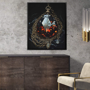 Regal Jewel - Luxury Wall Art