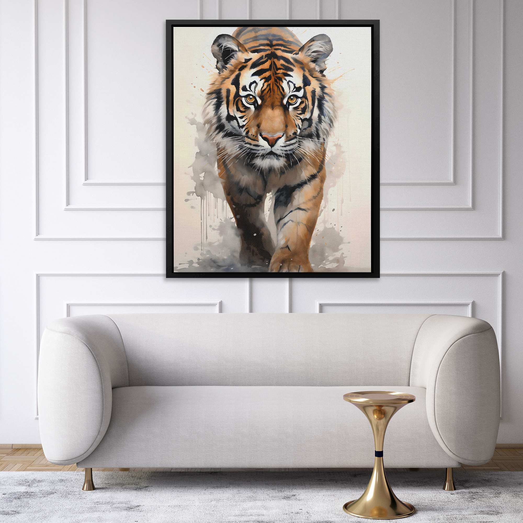 Roaming Tiger - Luxury Wall Art