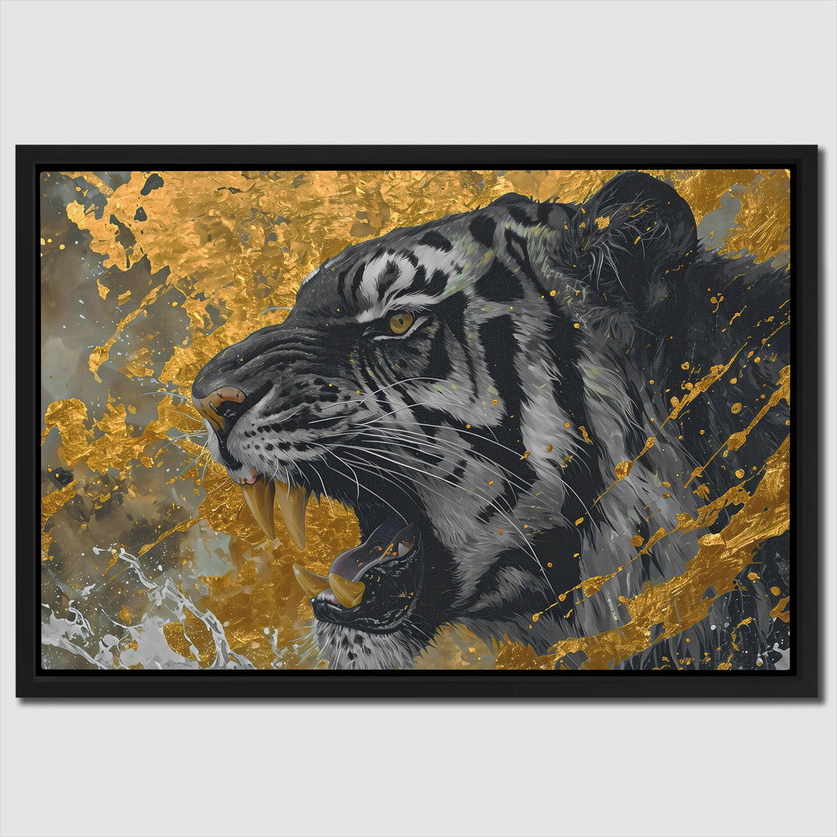 Roaring Tiger - Luxury Wall Art