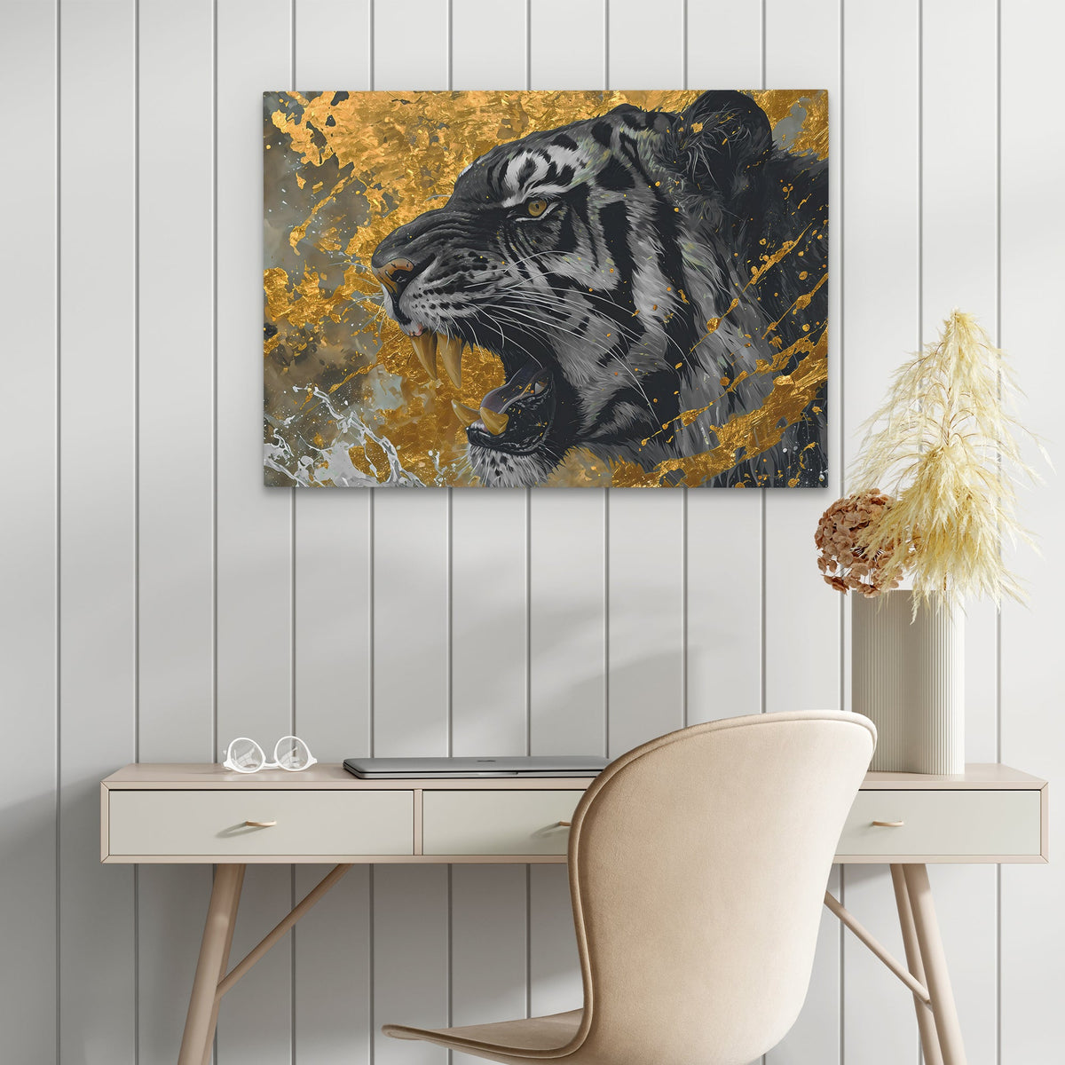 Roaring Tiger - Luxury Wall Art