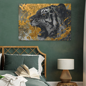 Roaring Tiger - Luxury Wall Art