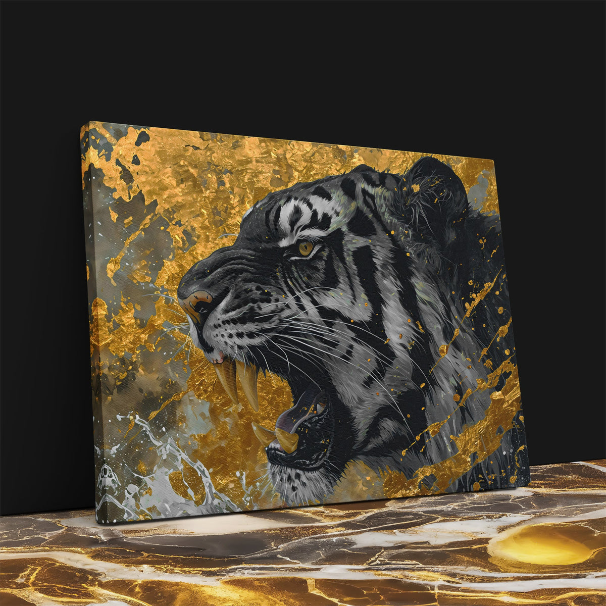 Roaring Tiger - Luxury Wall Art