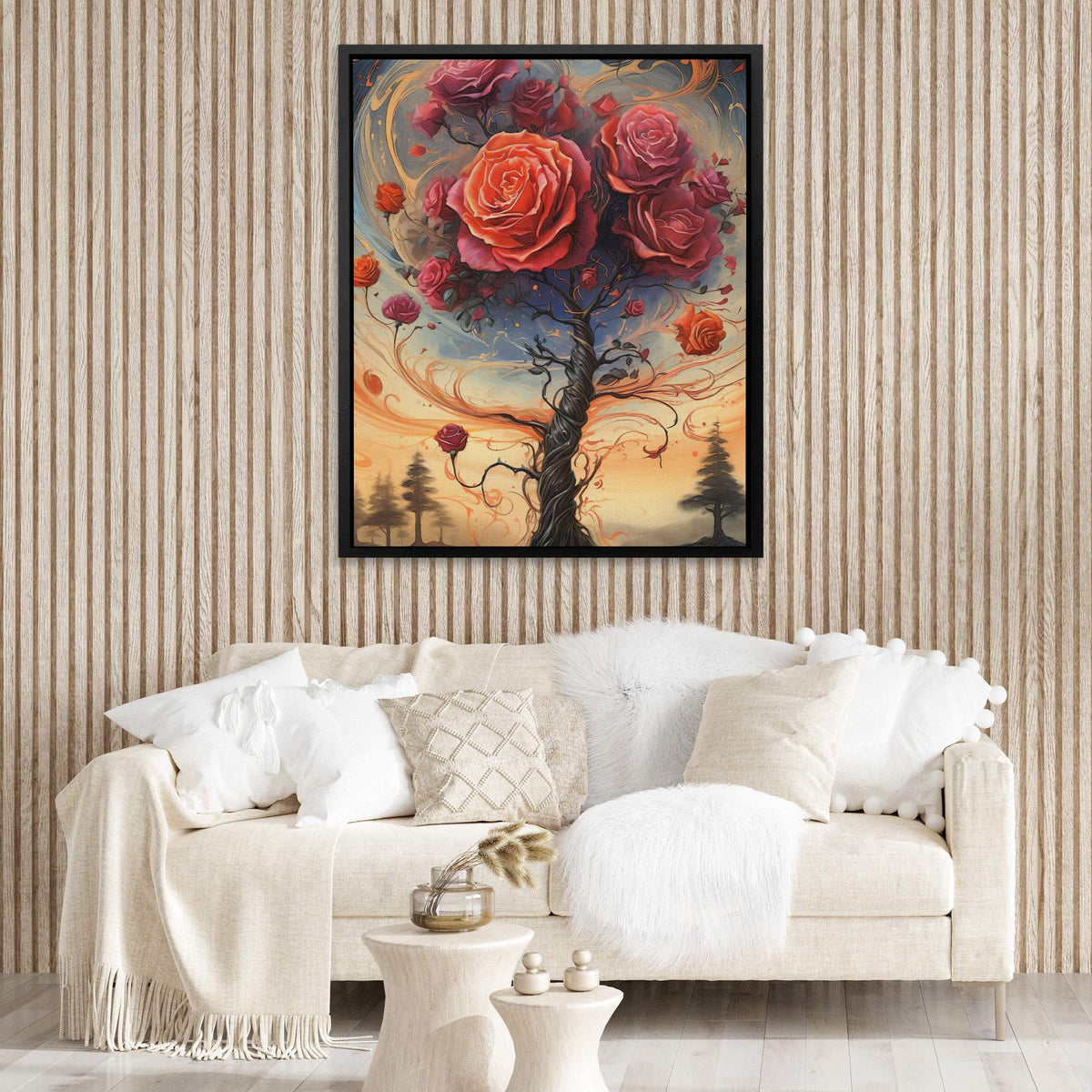 Rose Tree - Luxury Wall Art