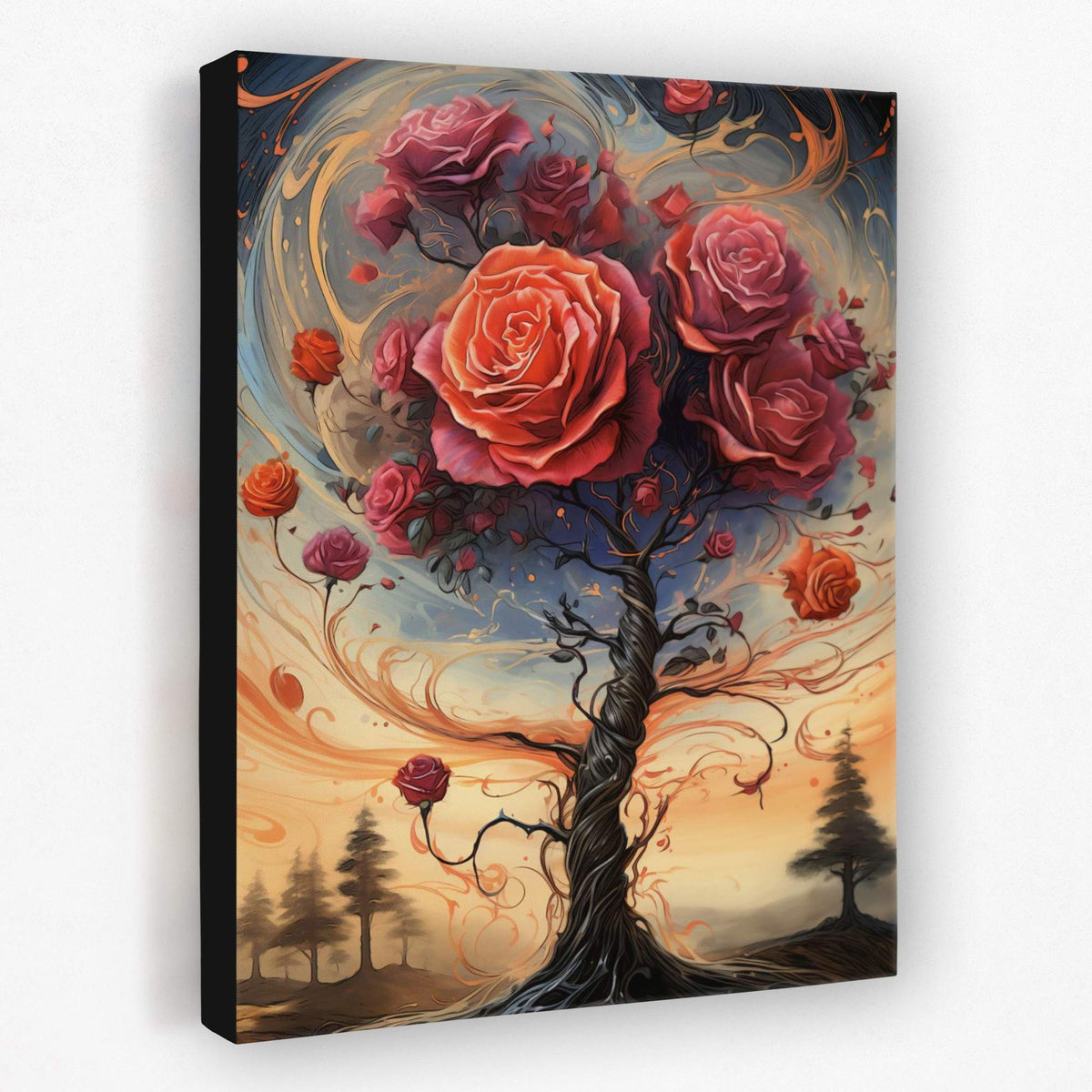 Rose Tree - Luxury Wall Art
