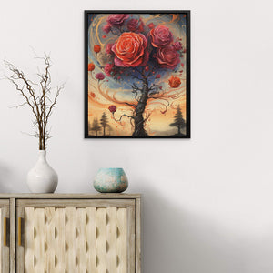 Rose Tree - Luxury Wall Art