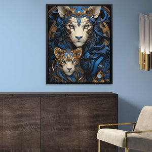 Royal Whiskers - Luxury Wall Art