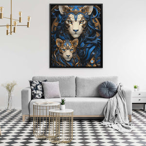 Royal Whiskers - Luxury Wall Art