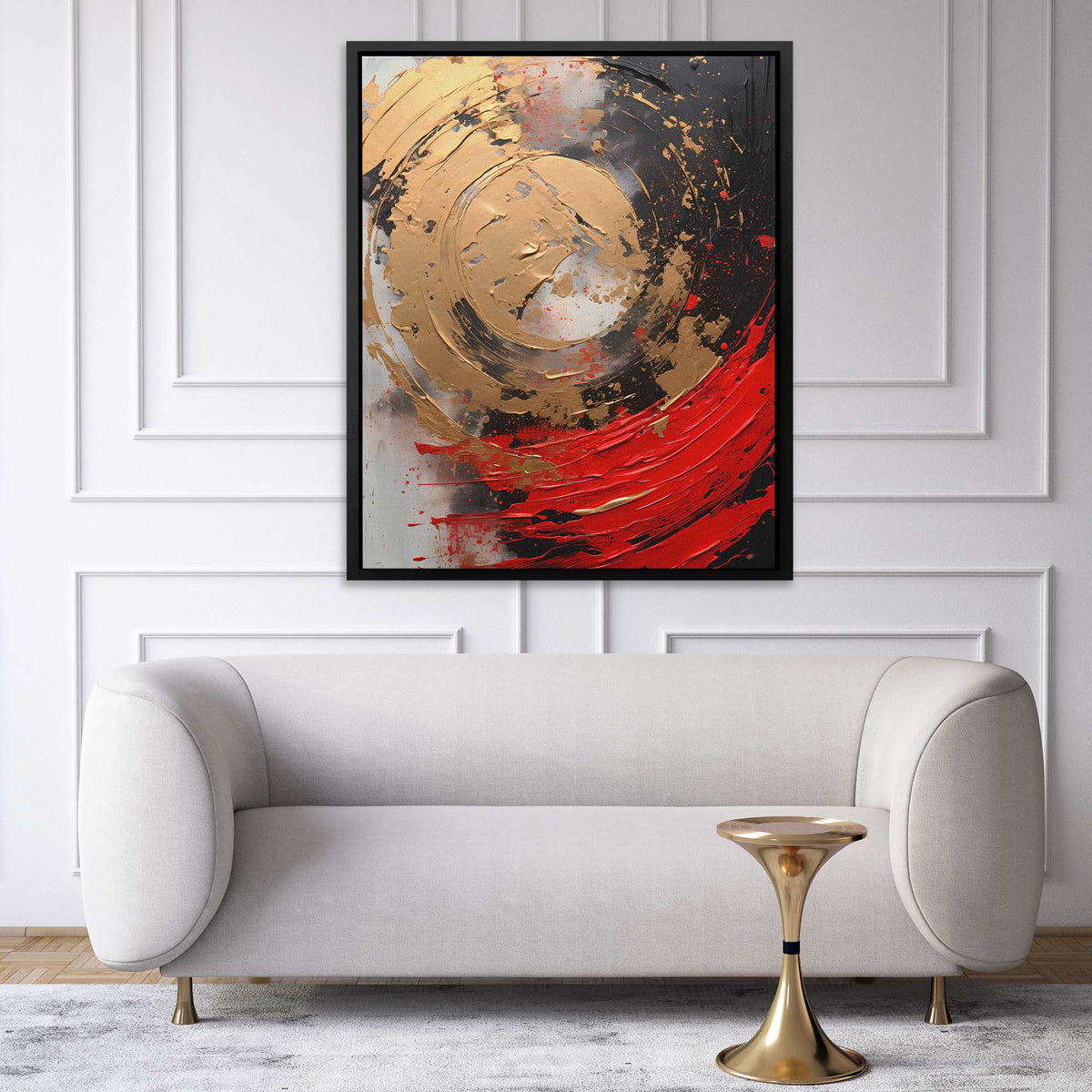 Ruby Essence - Luxury Wall Art