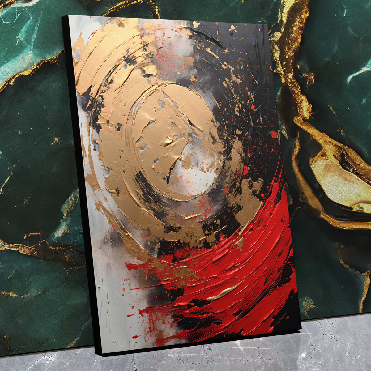 Ruby Essence - Luxury Wall Art