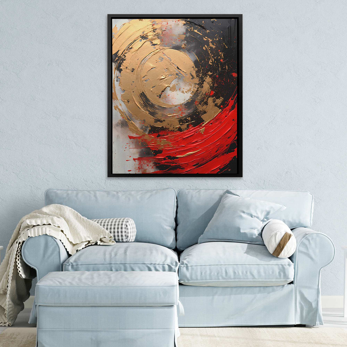 Ruby Essence - Luxury Wall Art