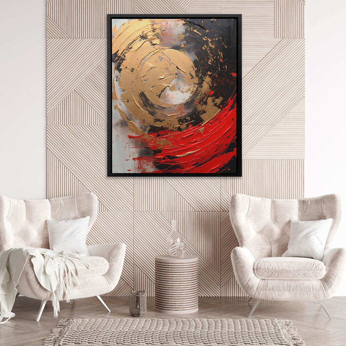 Ruby Essence - Luxury Wall Art