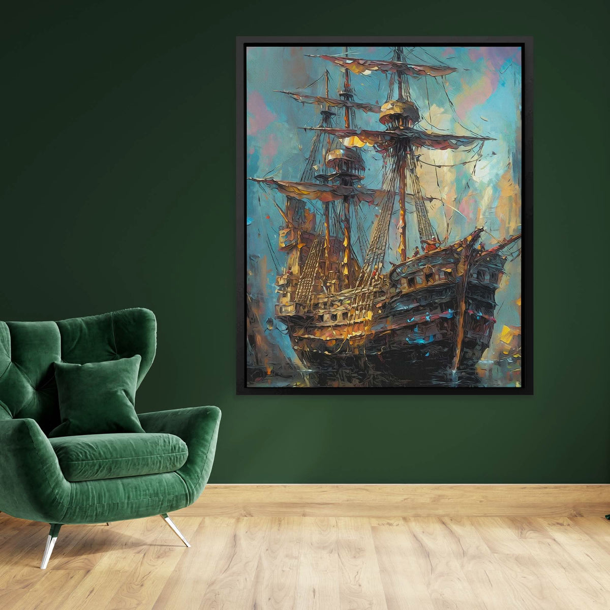 Sails of Serenity - Luxury Wall Art