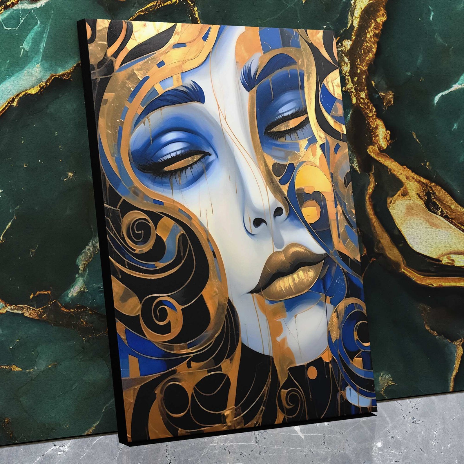 Sapphire Regality - Luxury Wall Art