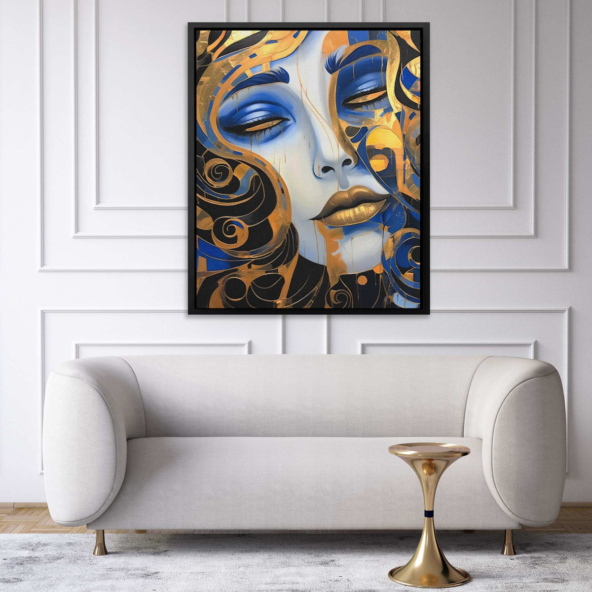 Sapphire Regality - Luxury Wall Art