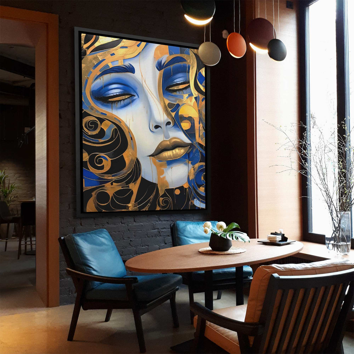 Sapphire Regality - Luxury Wall Art