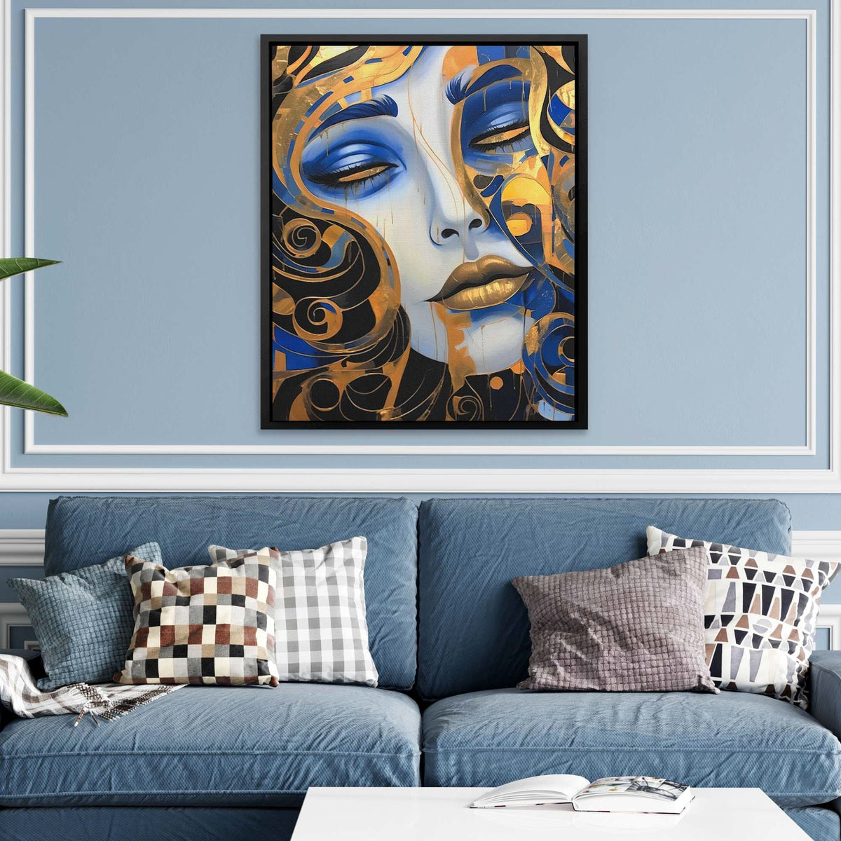 Sapphire Regality - Luxury Wall Art